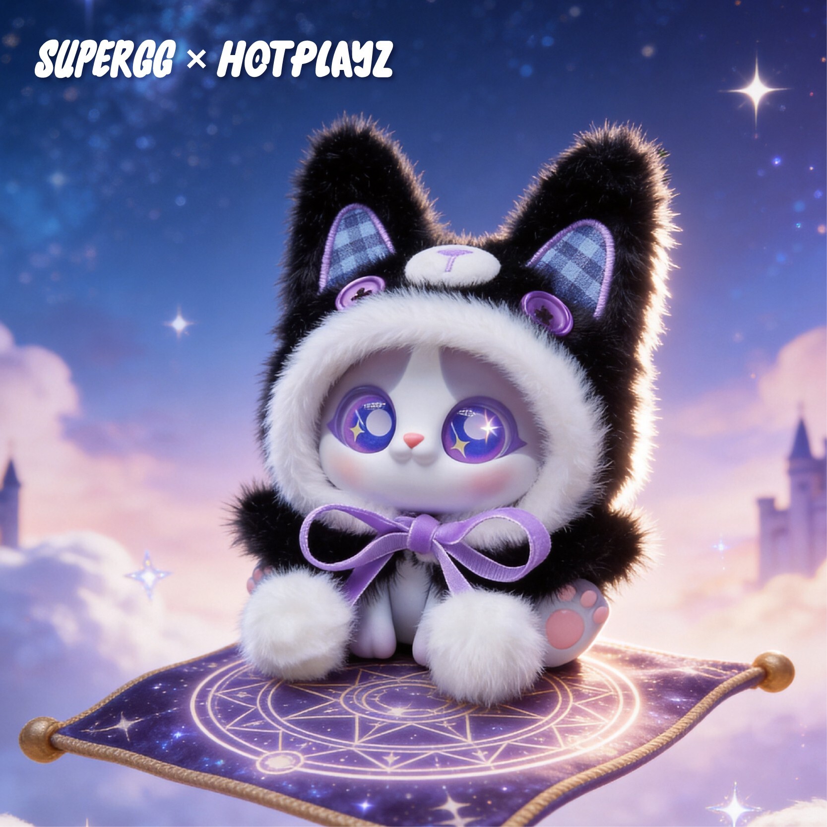 「ACG.GO」「預購」PICOCO LUCKY KITTY CAPE SERIES VOL. 2 收藏盲盒絨毛公仔 (整盒6入)