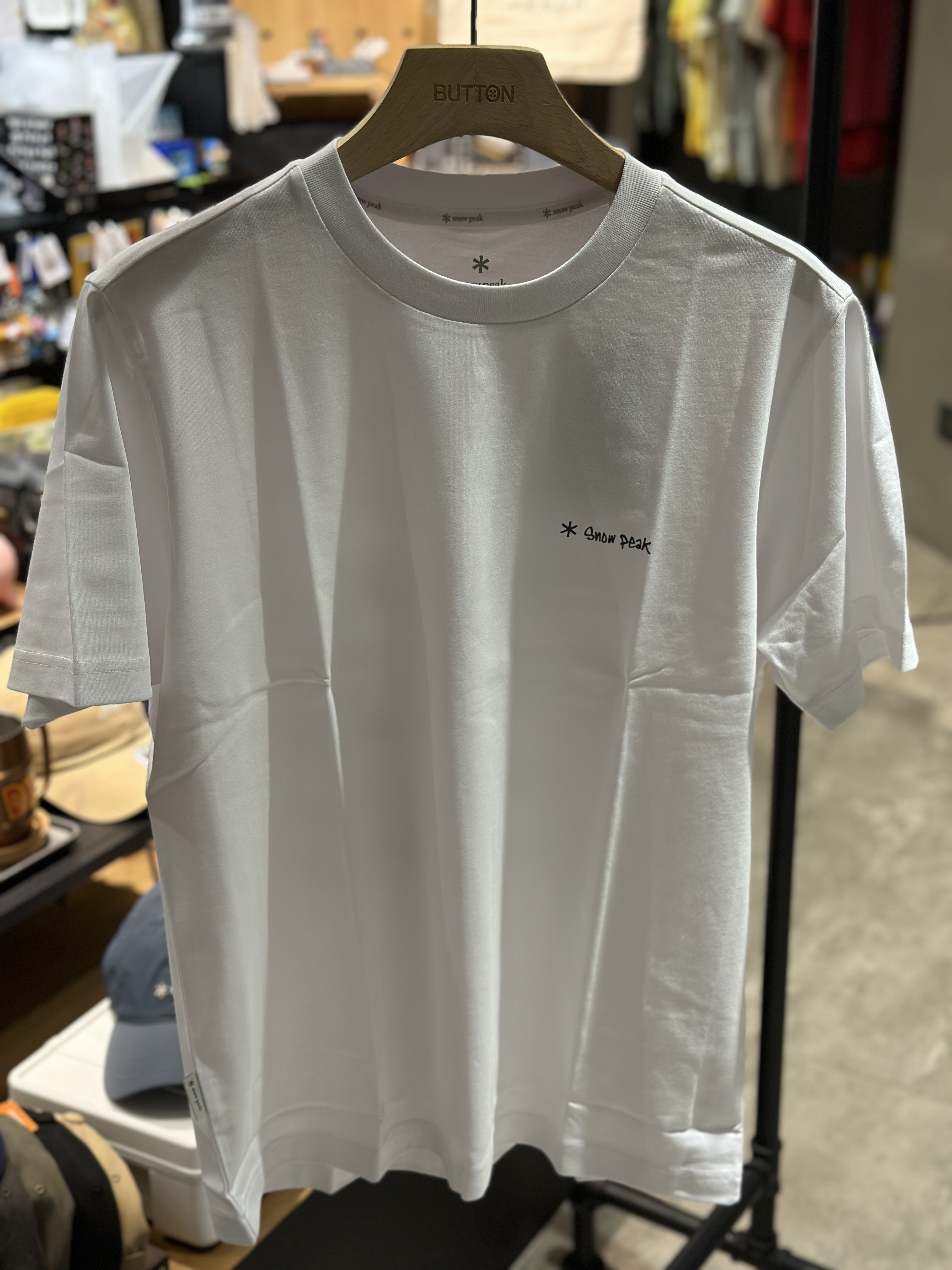 Snow Peak Aerocool Doodle Graphic Short Sleeve T-Shirt 塗鴉字體 短tee S26MUFTS30