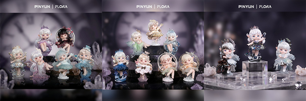 「ACG.GO」「預購」PINYUN FLORA-TIMELESS ETERNITY 收藏盲盒公仔 (整盒6入)