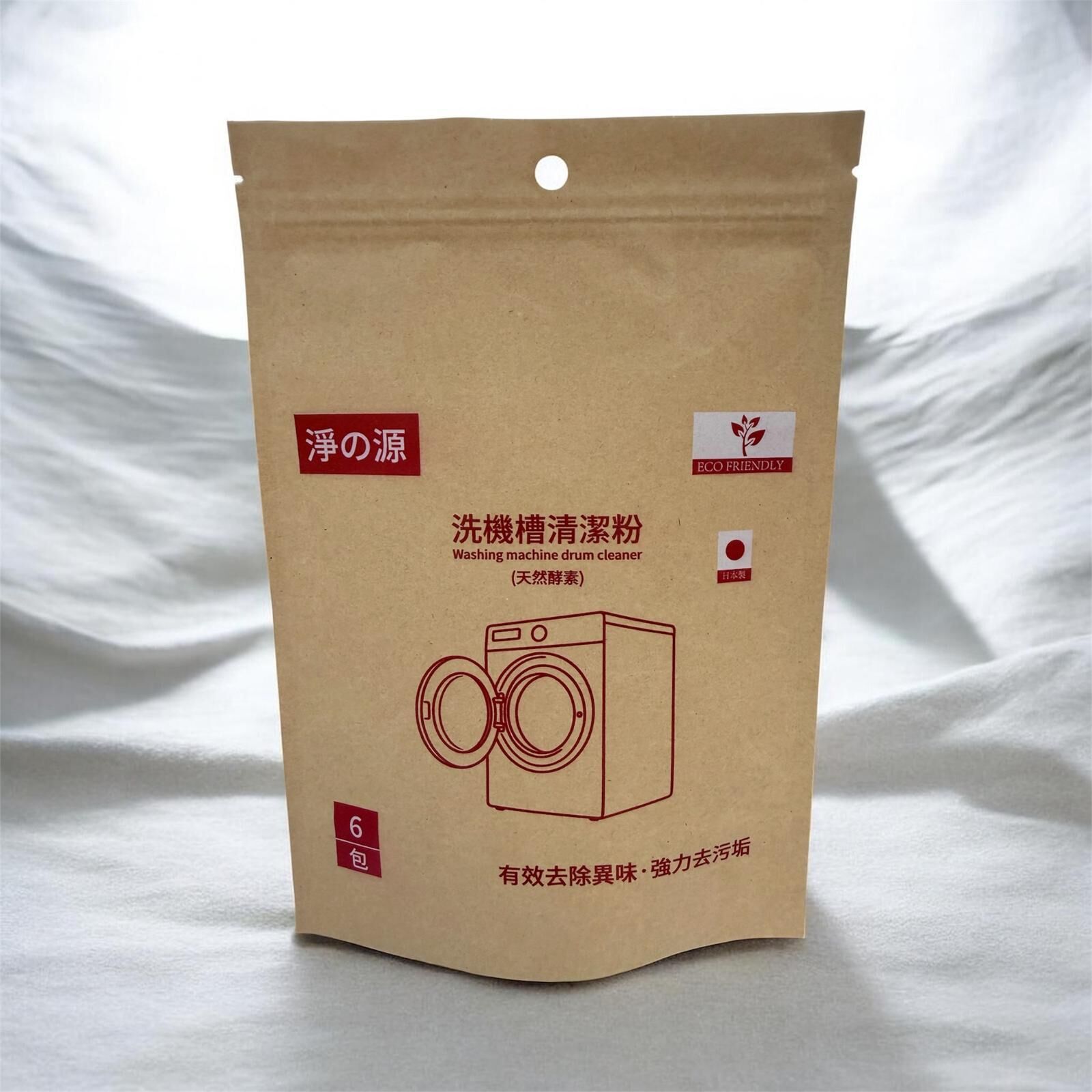 A24 淨之源 Eco-Friendly系列 洗機槽清潔粉(6包裝) (日本製)