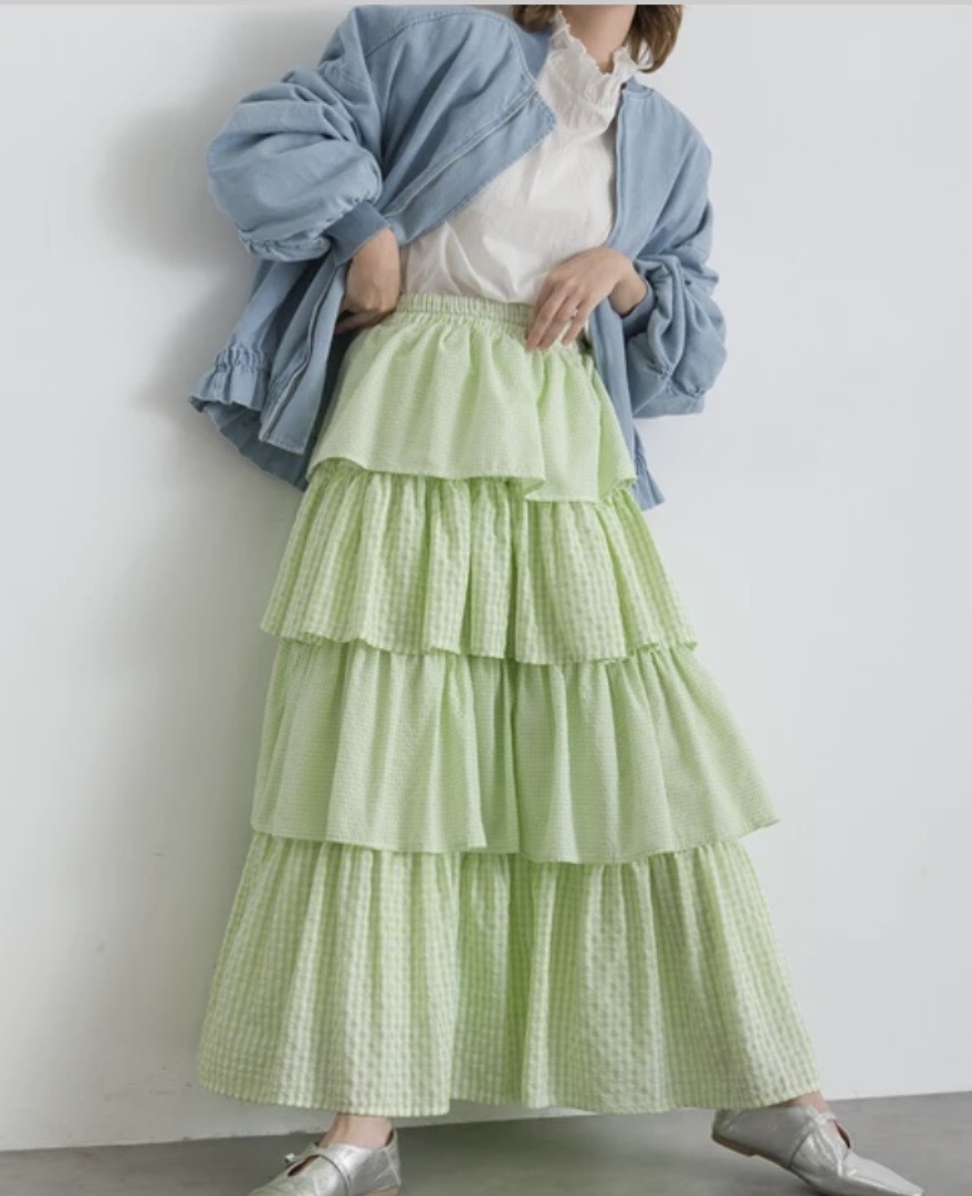 Skirt Frilled Tiered