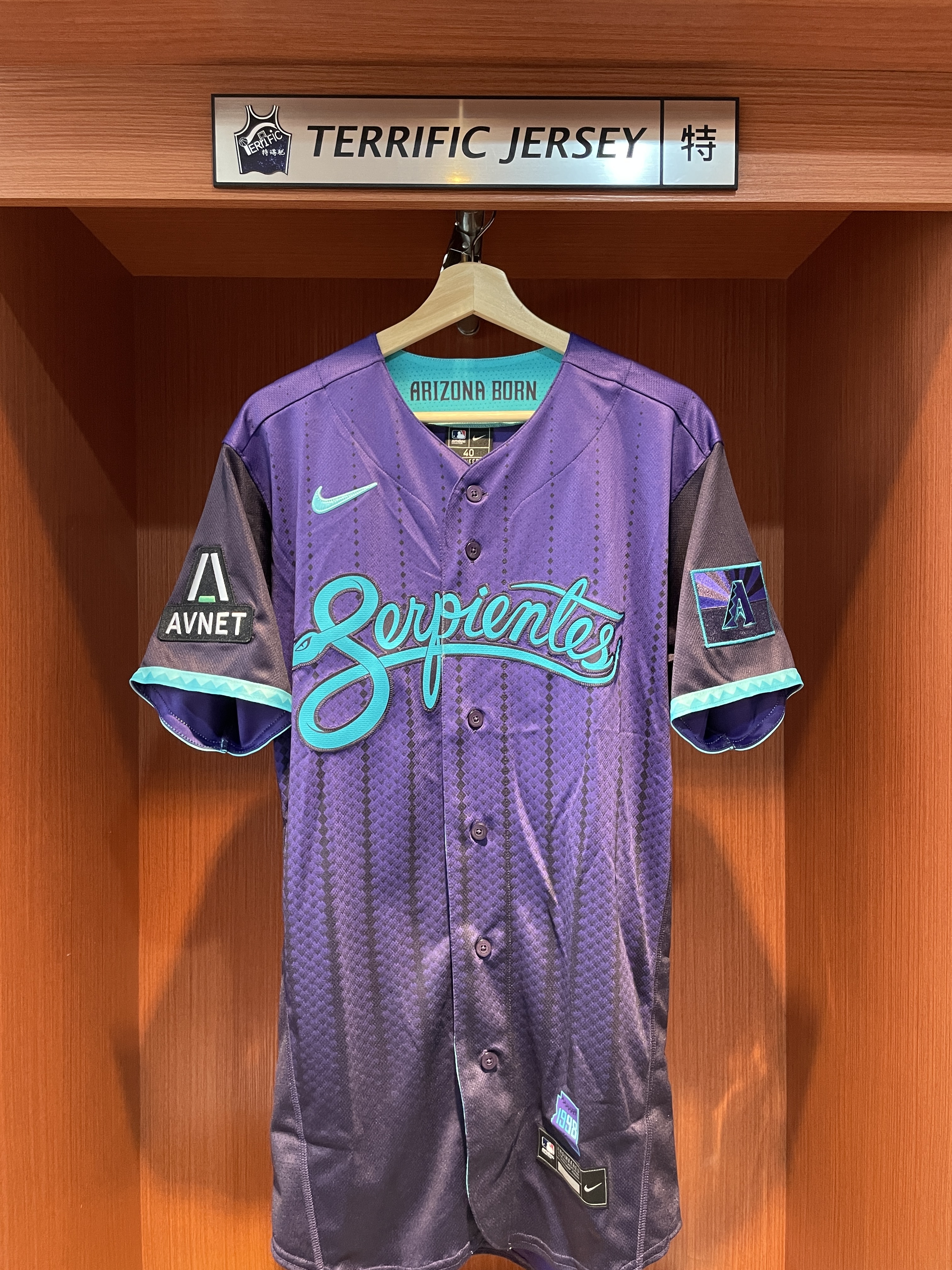 MLB球衣 Corbin Carroll 亞利桑那響尾蛇城市 City Nike Authentic Player Name Jersey 球員版 電繡 含贊助商標 全新