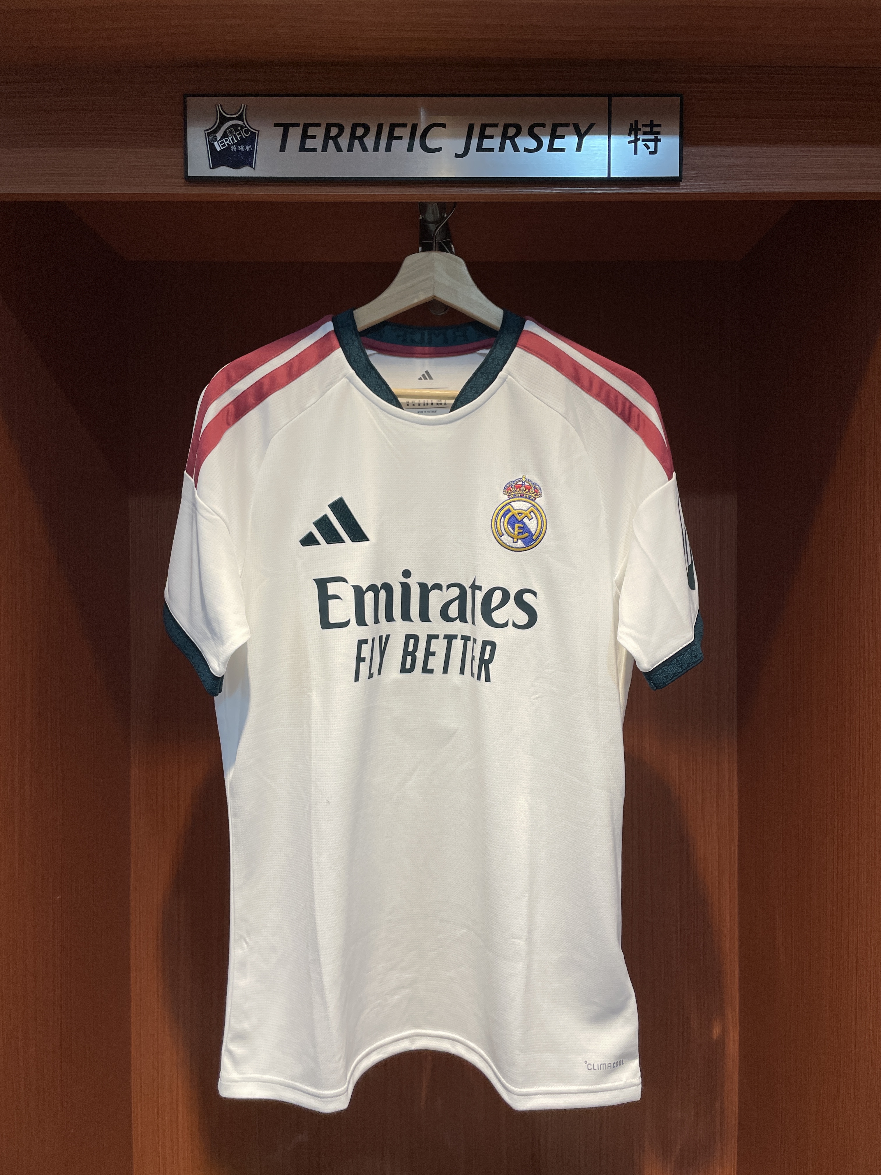 LALIGA足球 Jude Bellingham 皇家馬德里 主場白 26-27 Home Adidas Replica Jersey 球迷版 燙印 全新