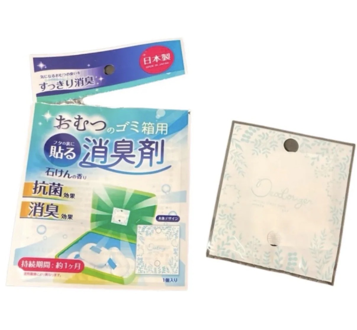 JP 日本製抗菌除臭專用垃圾桶貼 番梘香 1個月 6126 TK260612