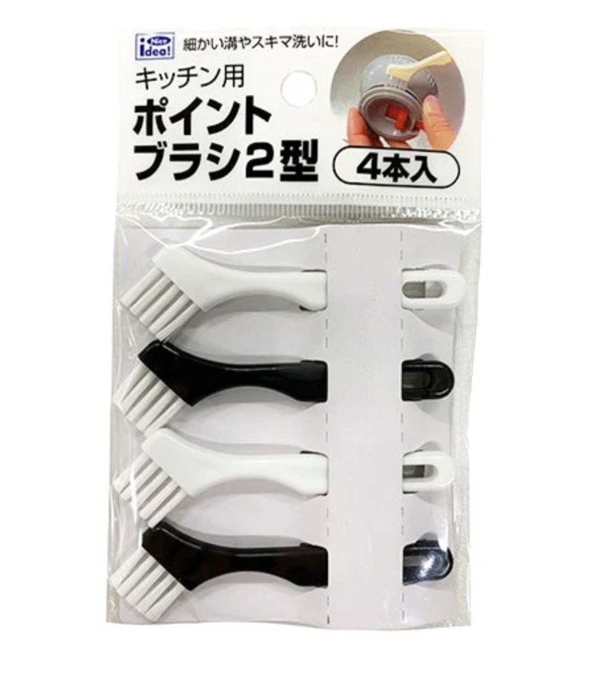 JP 迷你縫隙清洗刷 4件裝 4668 TK260812