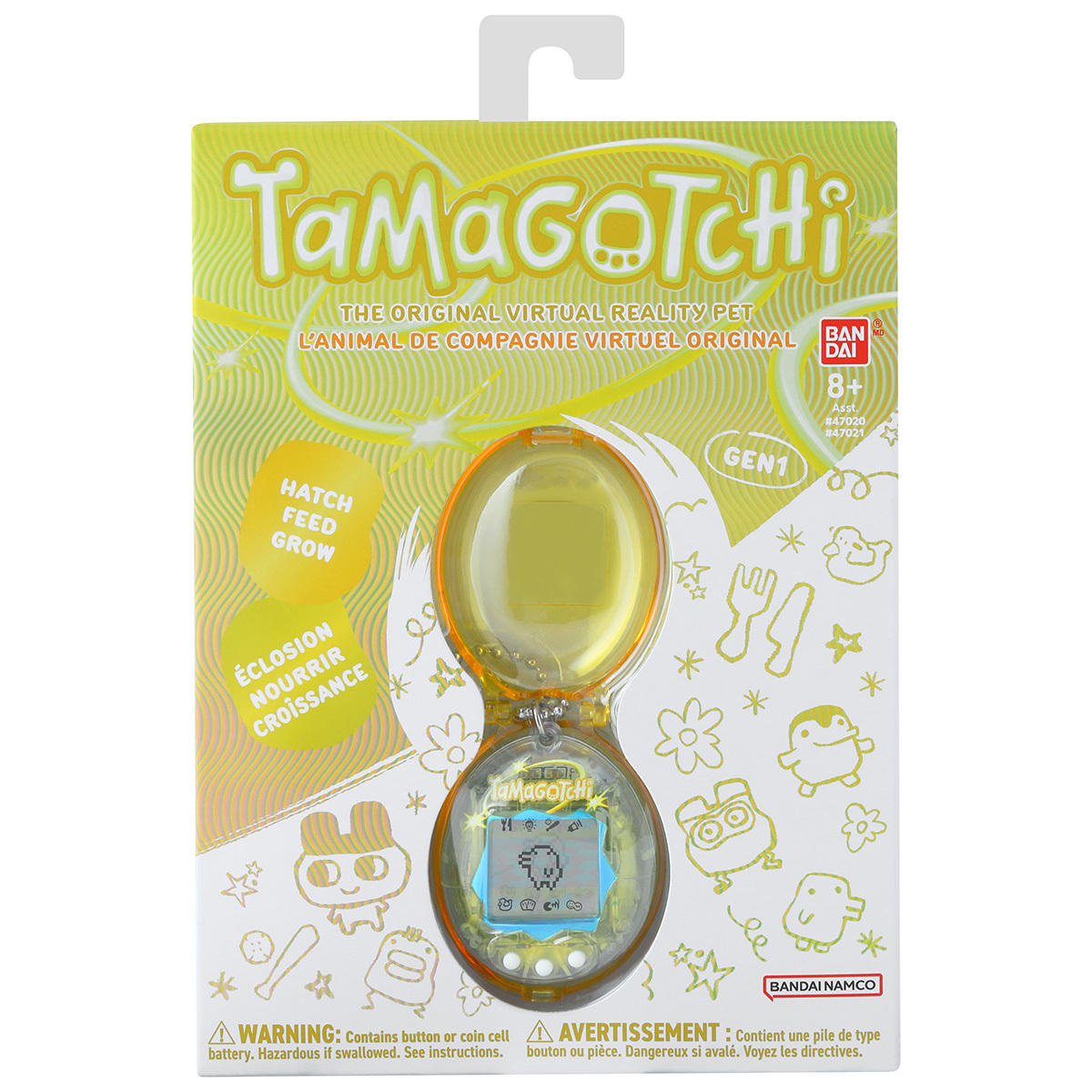 Original Tamagotchi Y3K wave1 柑橘色