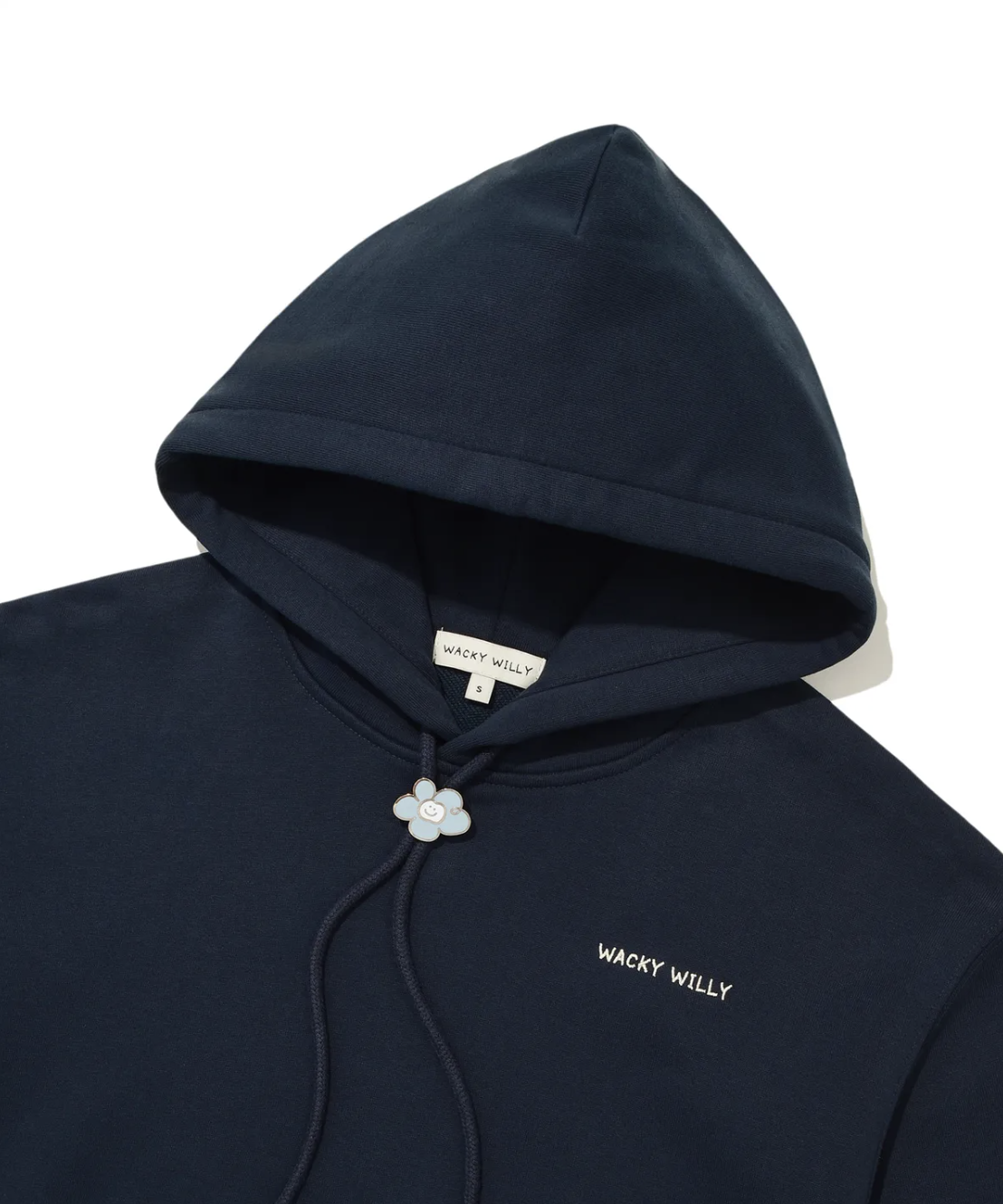 早鳥優惠隨時完＊Wacky Willy Typo Logo Crop Hoodie (4 Colours)