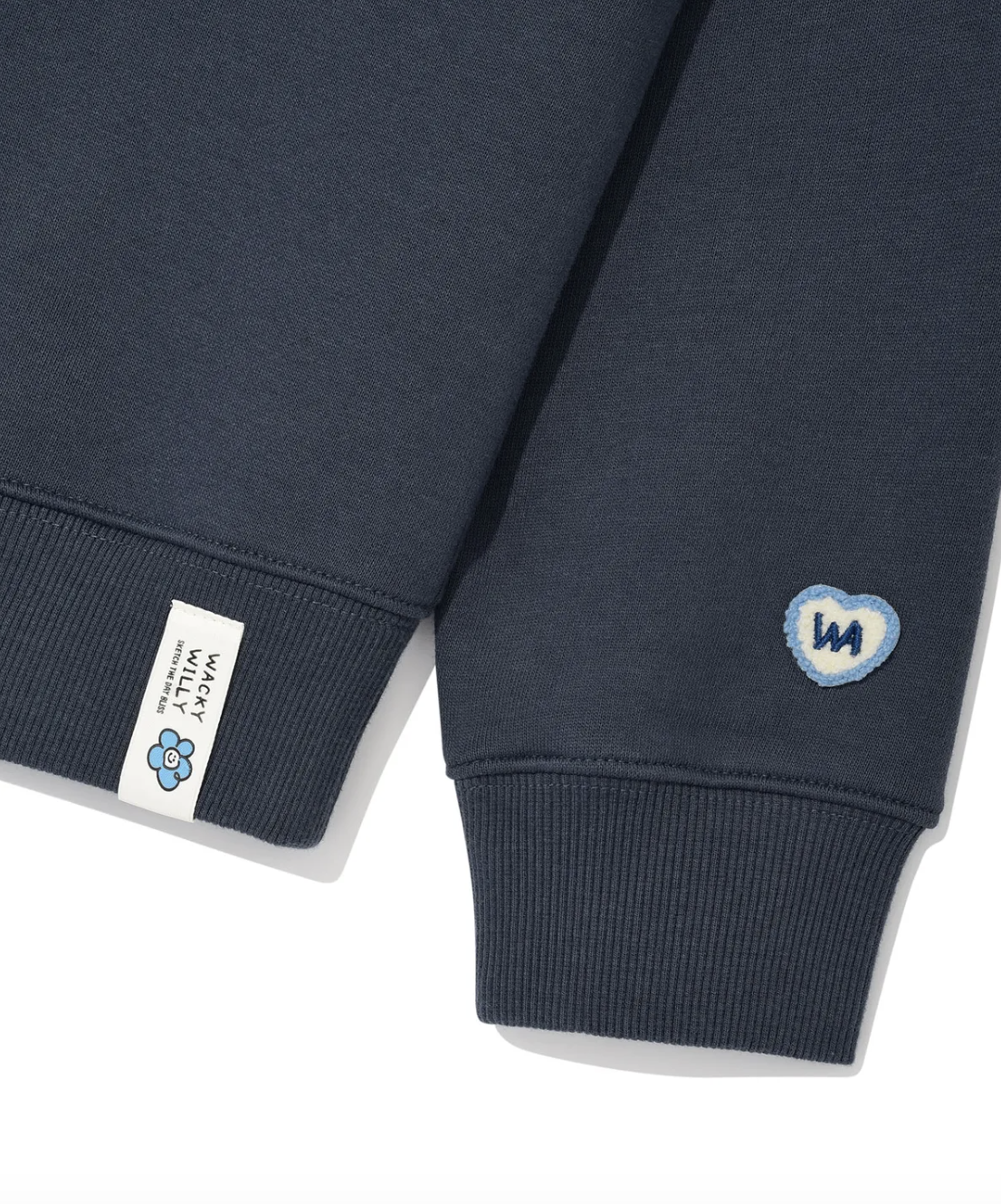 早鳥優惠隨時完＊Wacky Willy Lily Wappen Crop Sweatshirt (4 Colours)