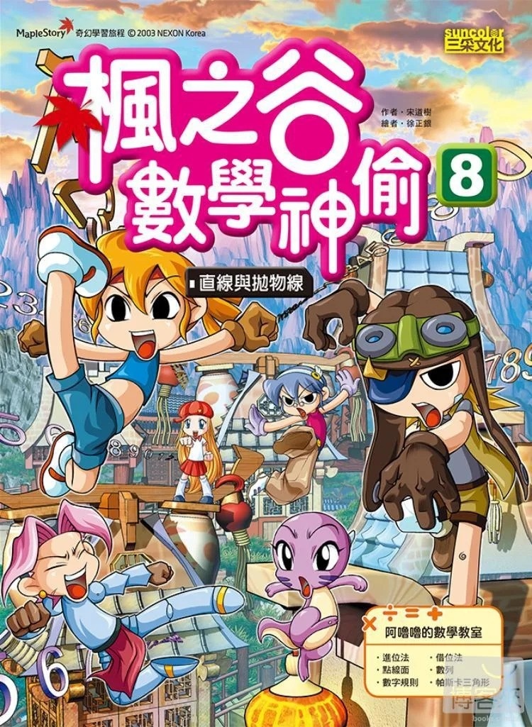 楓之谷數學神偷8：直線與拋物線