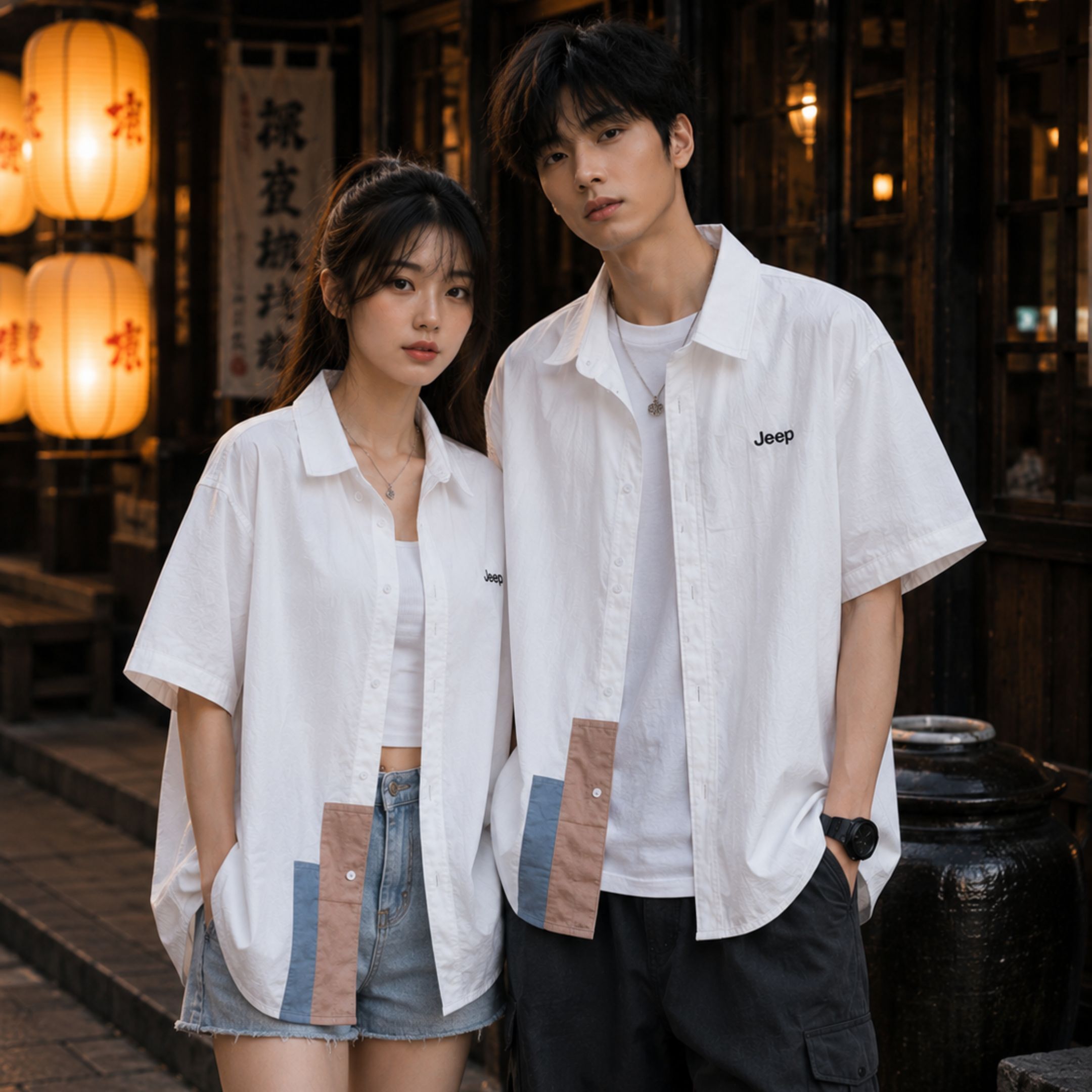 NICEDAY 服飾代購 Jeep 襯衫 上衣 夏裝 透氣 衣服 灰 白 奶茶 黑