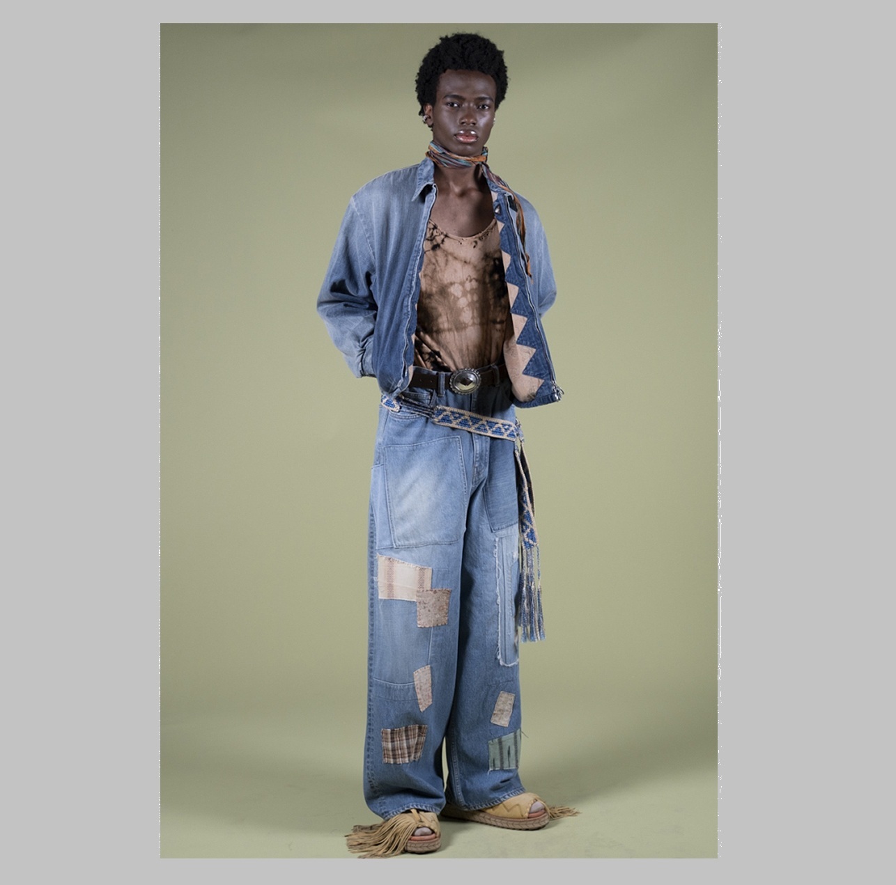 KAPITAL 14oz denim 5-pocket baggy pants (Bethel-pal remake) - PRE ORDER ITEM (預訂中)