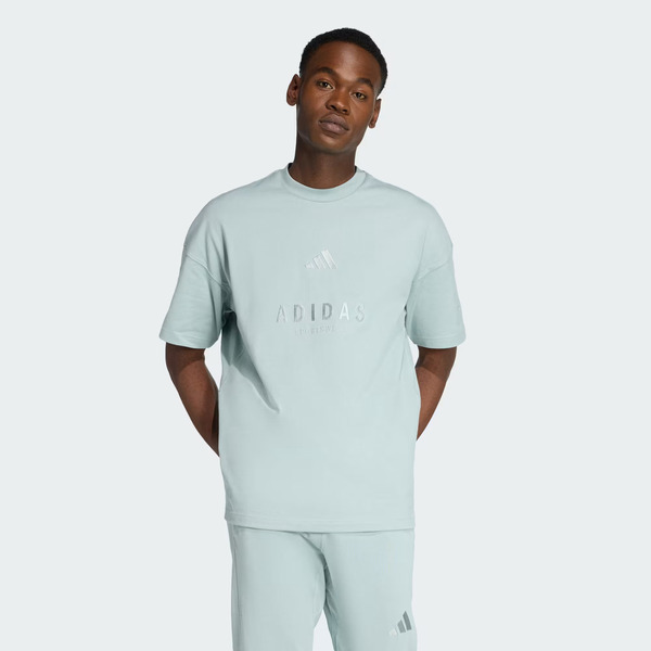 Adidas 愛迪達 M A Szn G T KC4656 男 T恤 運動上衣 休閒短袖 純棉 淺綠