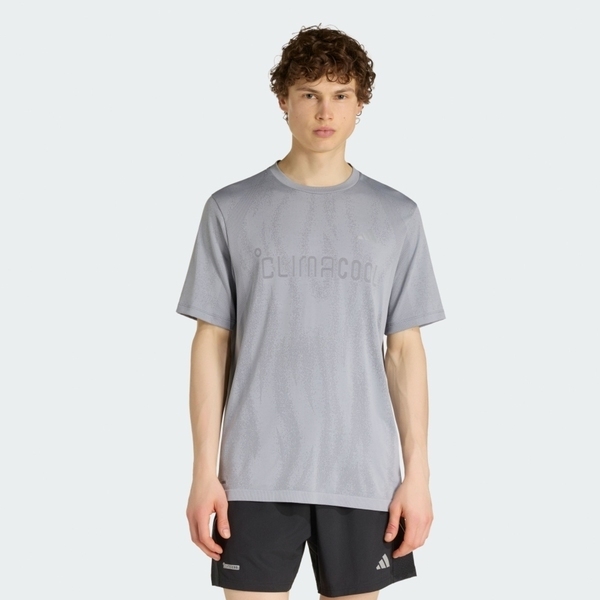 Adidas 愛迪達 Tech App Seam T KS1248 男 T恤 運動上衣 休閒短袖 吸濕排汗 灰