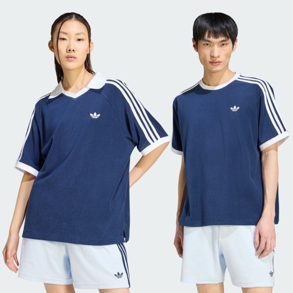 Adidas 愛迪達 Terry Polo KW7398 男女 Polo衫 運動上衣 休閒短袖 復古 深藍