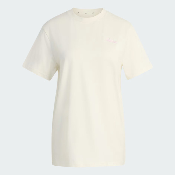 Adidas 愛迪達 Matcha L T KY2878 女 T恤 運動上衣 休閒短袖 抹茶印花 純棉 白