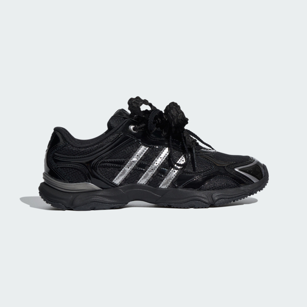 Adidas 愛迪達 Whisper Glide Hype KZ9639 女 休閒鞋 老爹鞋 復古 蕾絲蝴蝶結 黑