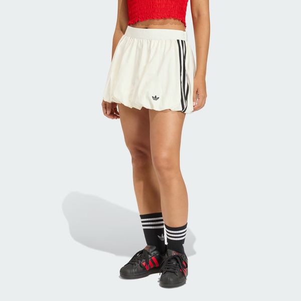 Adidas 愛迪達 Balloon Skirt KE3440 女 短裙 燈籠短裙 氣球裙 復古 白