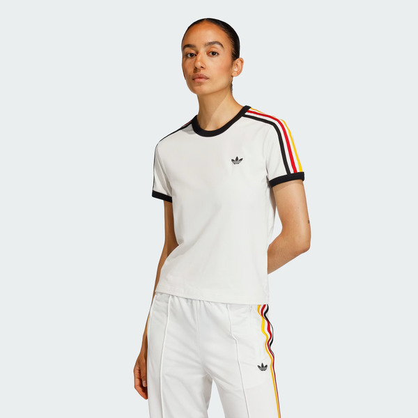 Adidas 愛迪達 3s Tee Slim KE9381 女 T恤 運動上衣 休閒短袖 復古 白