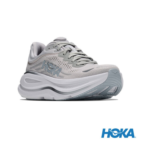 Hoka Bondi 9 1162012-STMN 女 慢跑鞋 支撐 緩震 競速 灰藍