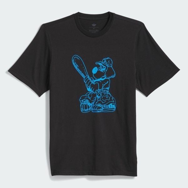 Adidas 愛迪達 Kogan Dog Tee KC6304 男女 T恤 運動上衣 休閒短袖 純棉 黑