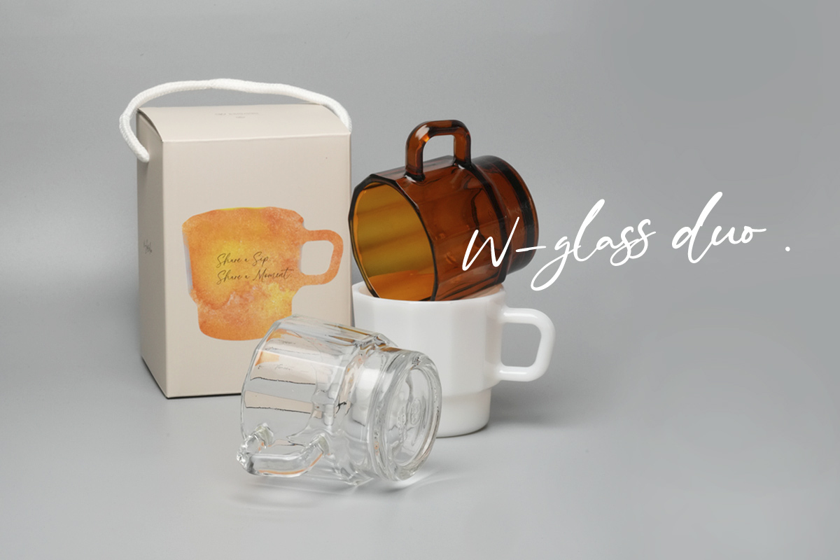 HMM® 【熱賣】HMM W Glass 春池 永續雙杯組 任選二色