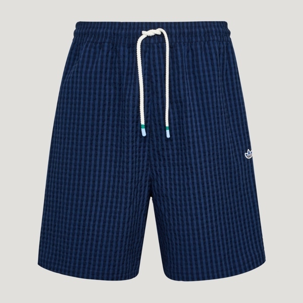 Adidas 愛迪達 Resort Shorts M KX0697 男 短褲 休閒短褲 泡泡紗 深藍