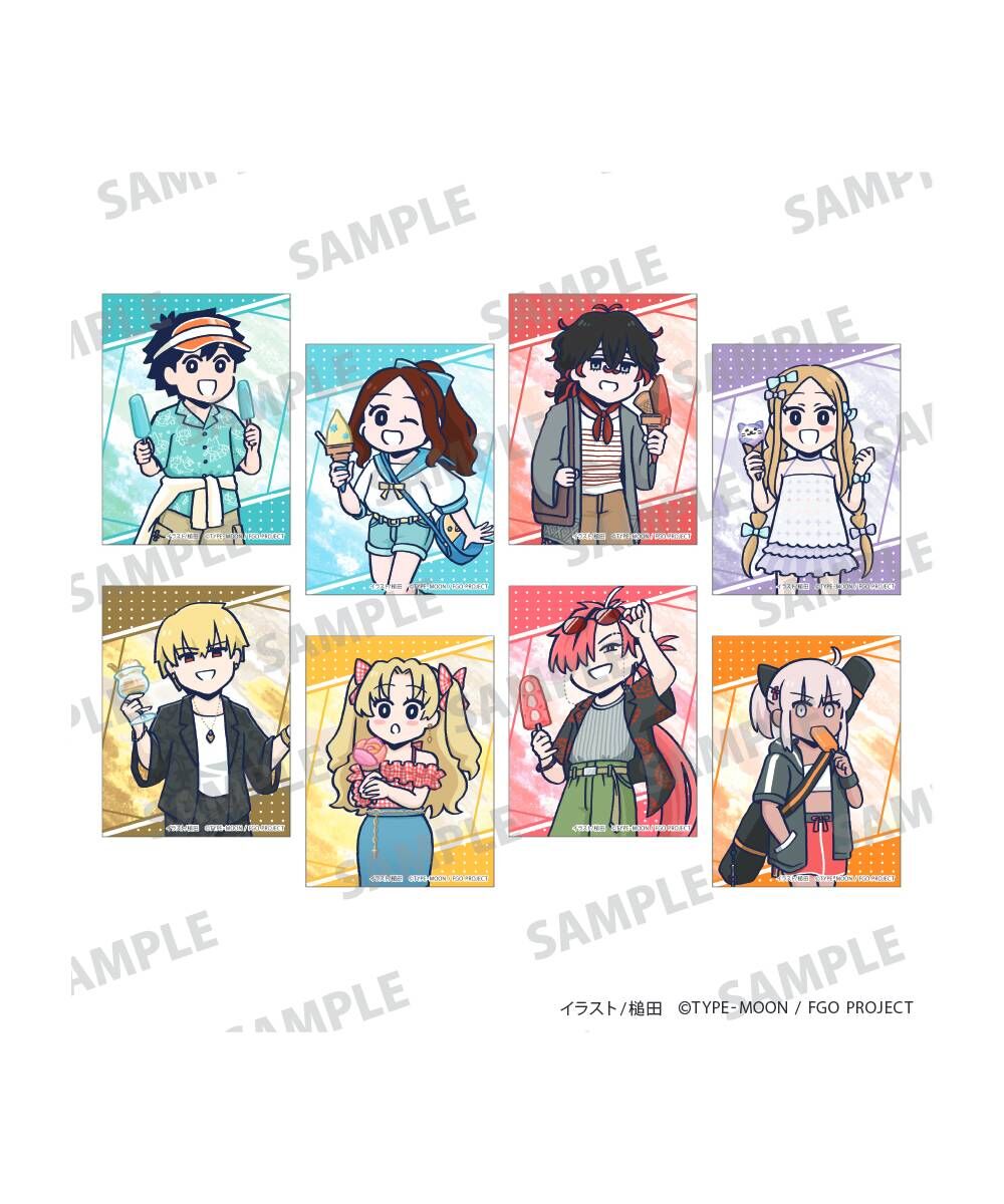 預購-「Fate／Grand Order 搞不懂的藤丸立香」集換式貼紙 BOX販售【日本進口精品】