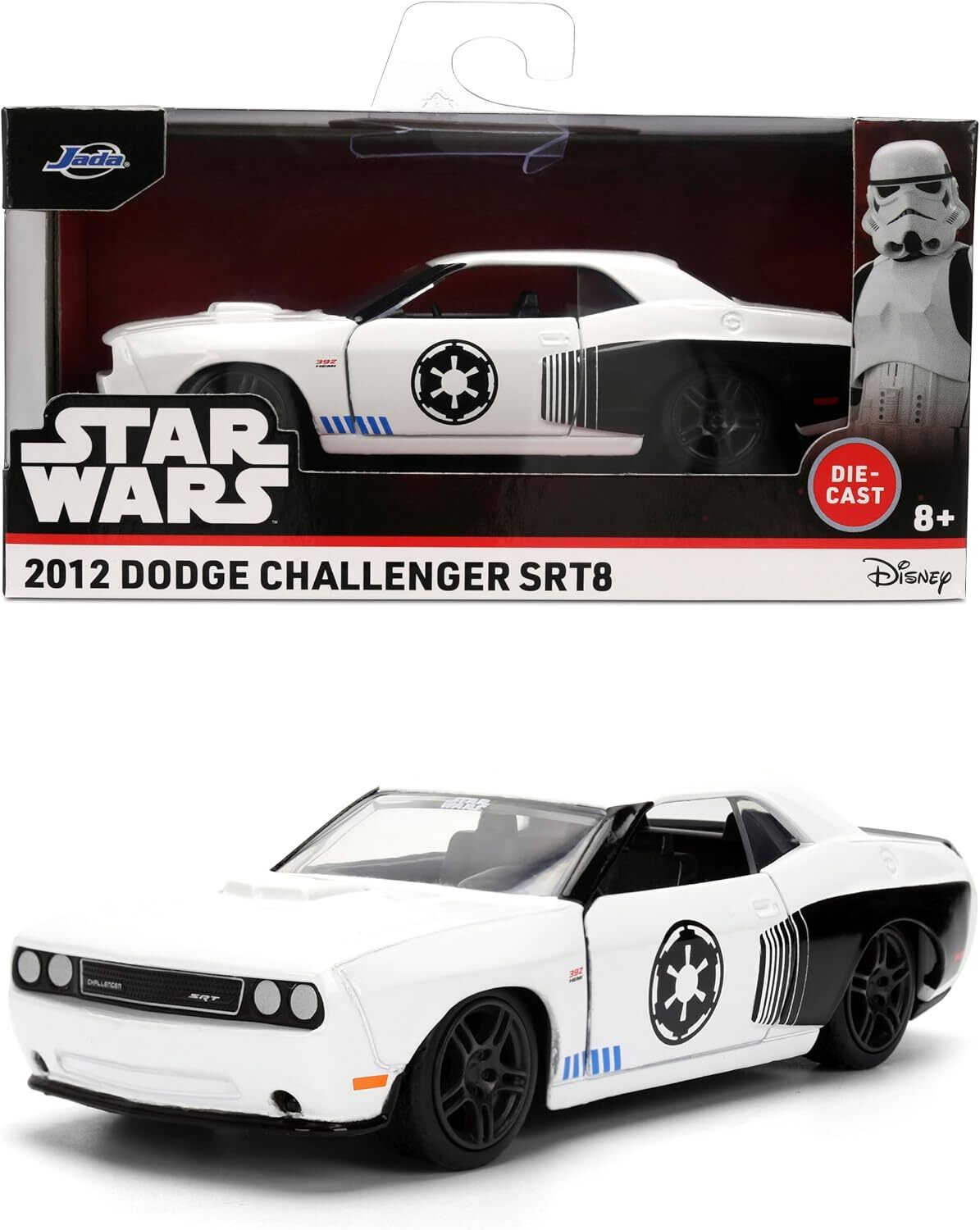 JADA 星際大戰 1:32合金車-帝國風暴兵 2015 Dodge Challenger SRT8