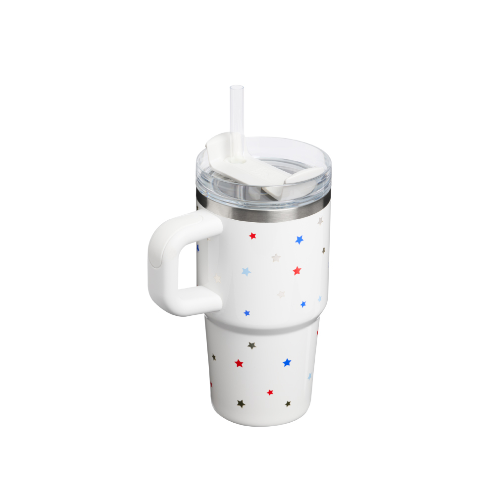 STANLEY 冒險系列 吸管隨手杯2.0 0.59L / 星星白