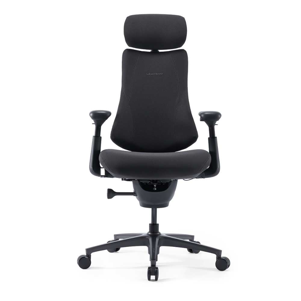 【LiberNovo】 Omni Pro 動態人機工學椅｜主動式吸風散熱x仿生外骨骼x電機動力柱 動態人機工學椅