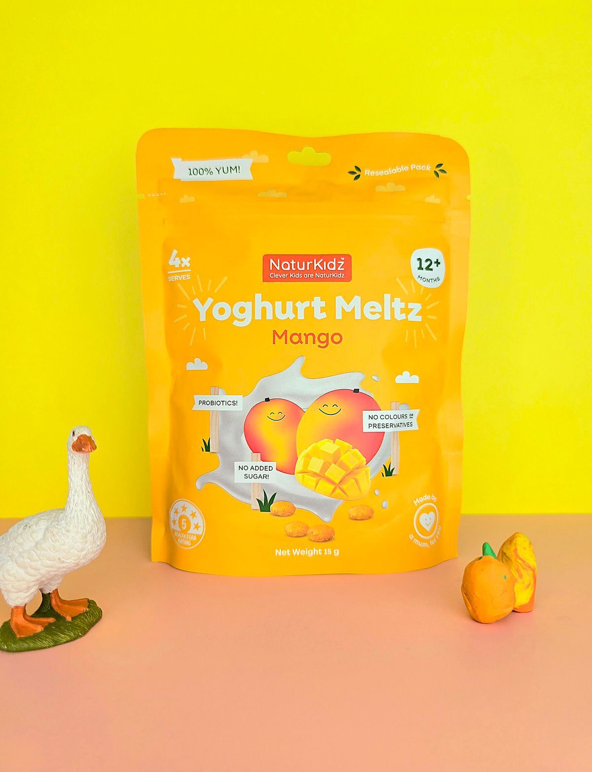 【NaturKidz】Mango Yoghurt Meltz 15g