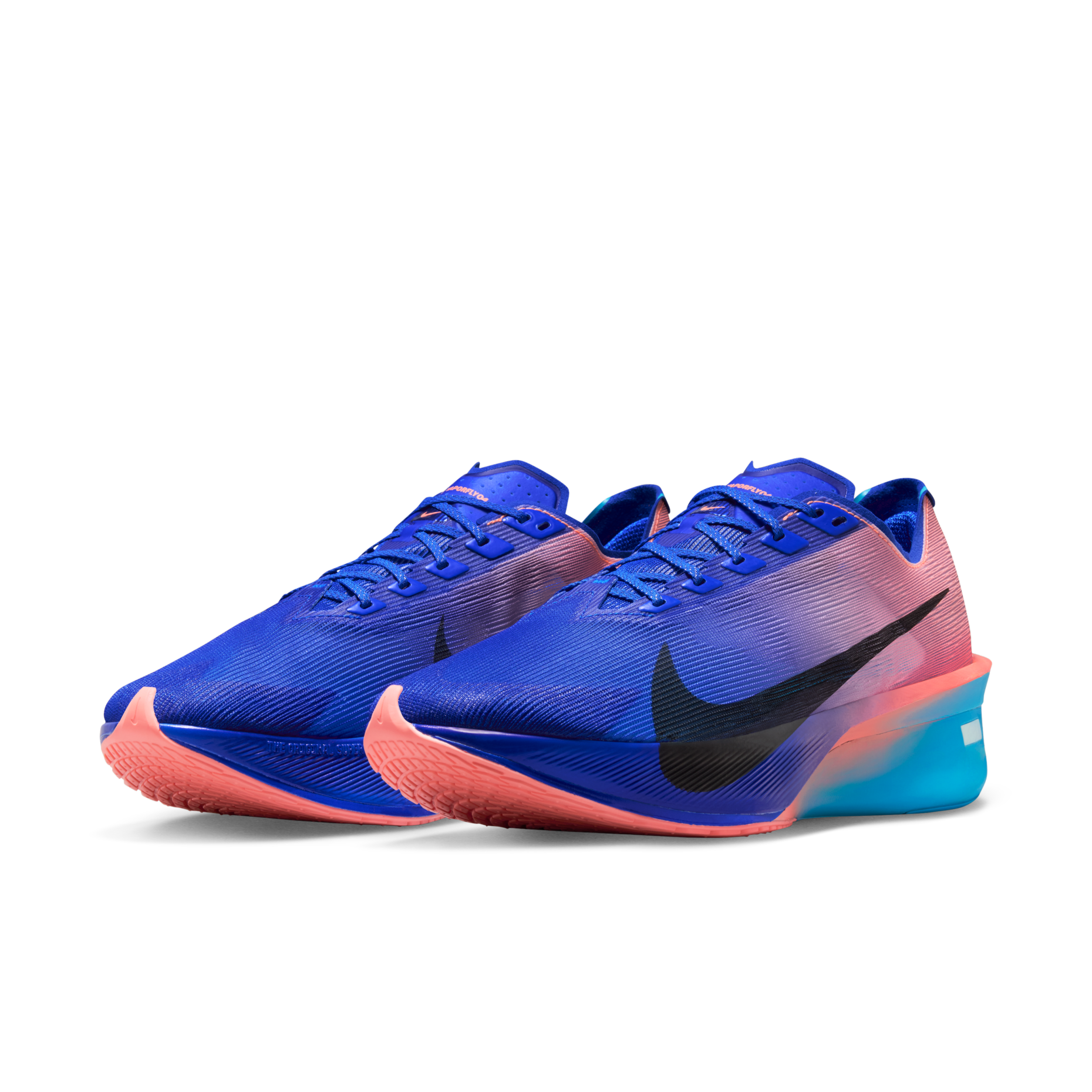 男鞋 NIKE ZOOMX VAPORFLY NEXT% 4 FK 藍粉 輕量 碳纖維 網布 運動 慢跑鞋【IM8203-400】