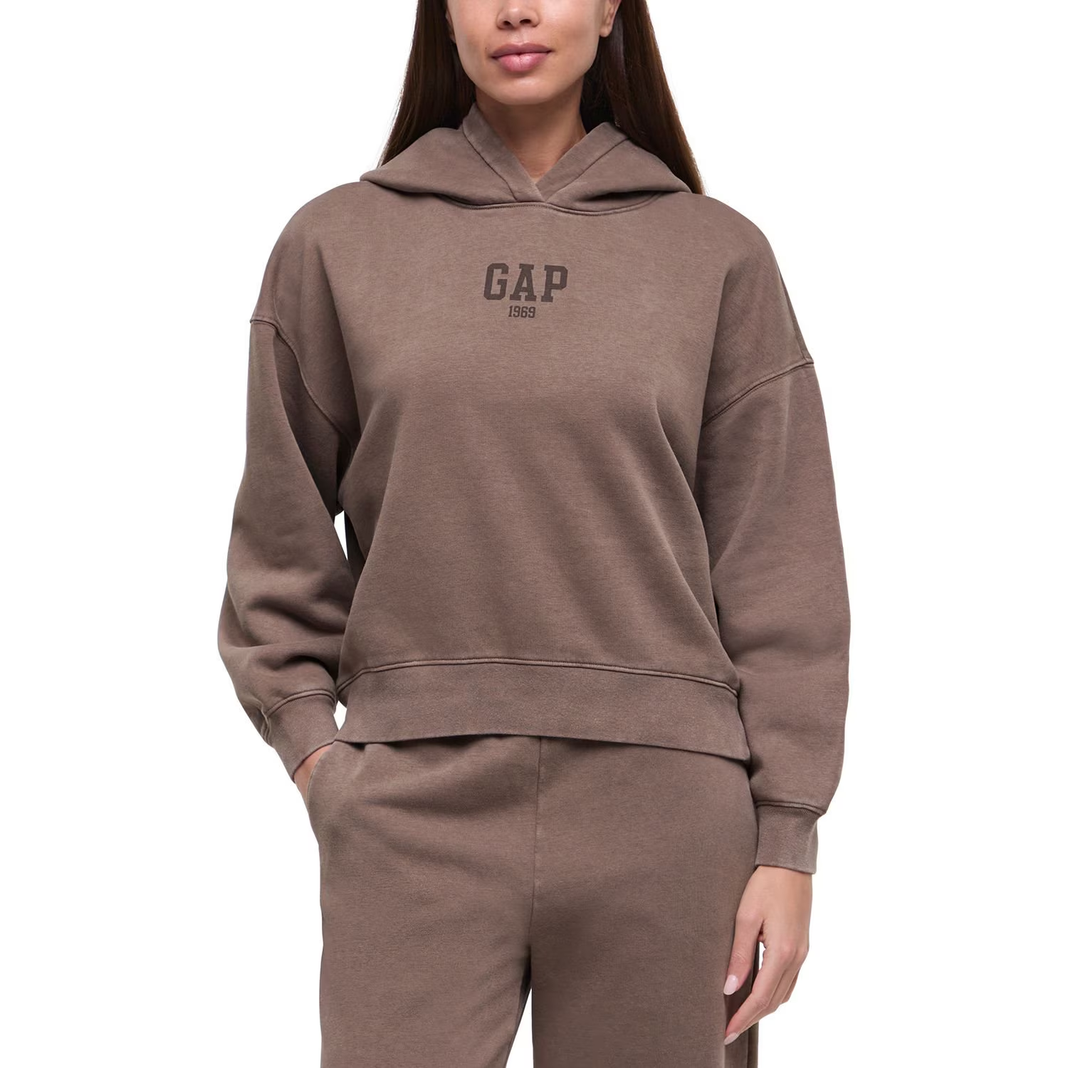 【預購】GAP H081306 女裝連帽衛衣