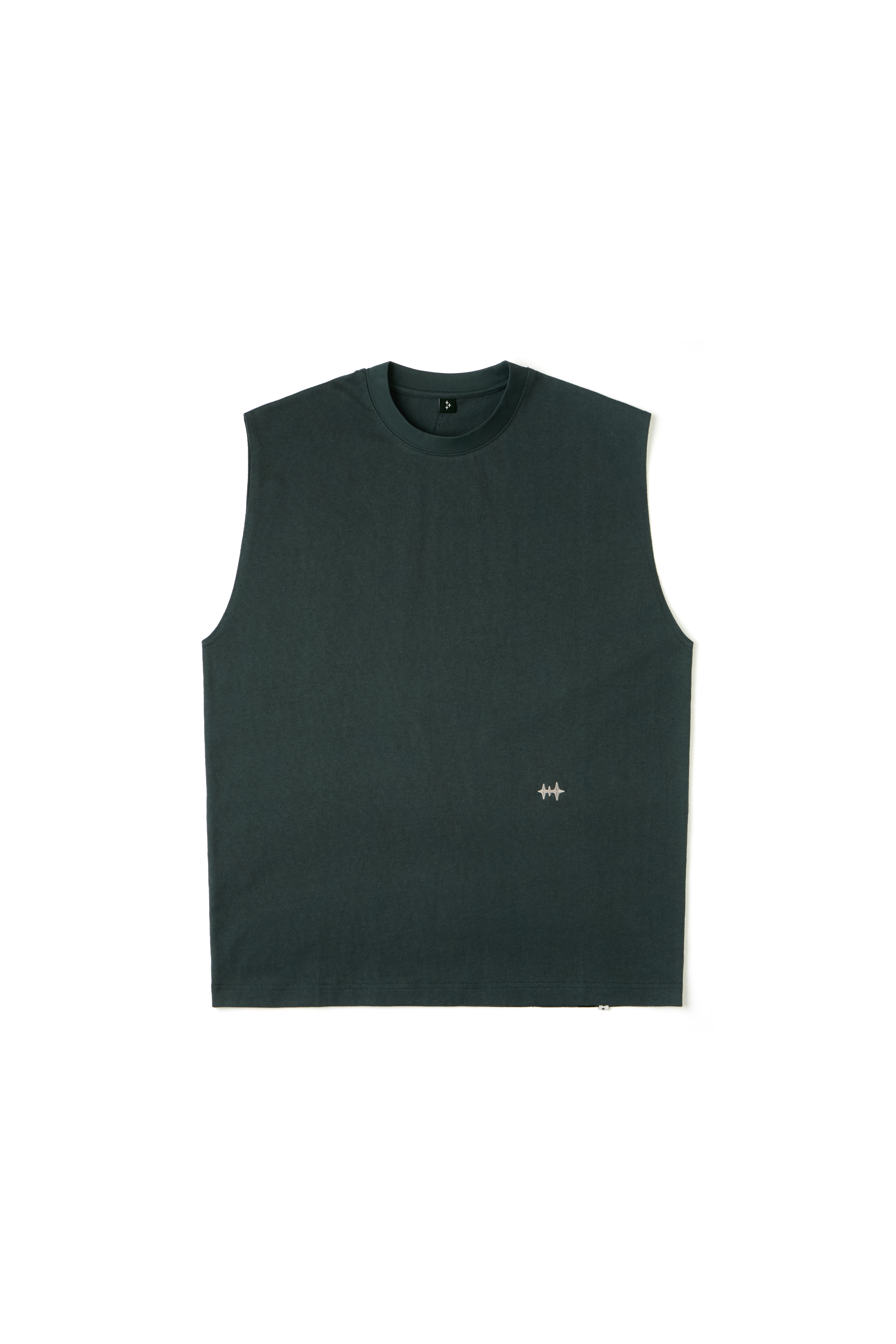ARC SLEEVELESS T-SHIRT - BRITISH GREEN