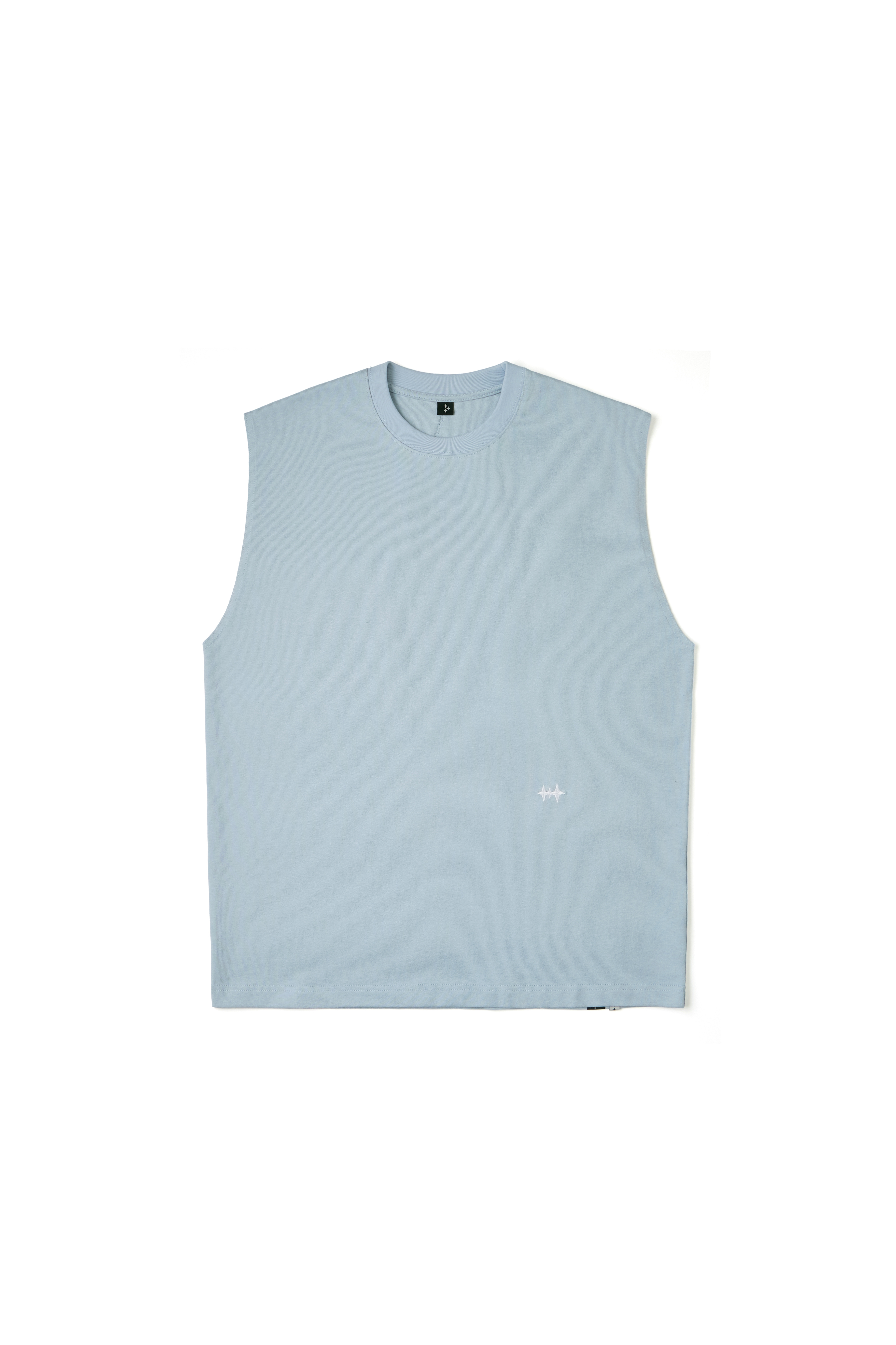 ARC SLEEVELESS T-SHIRT - BLUE