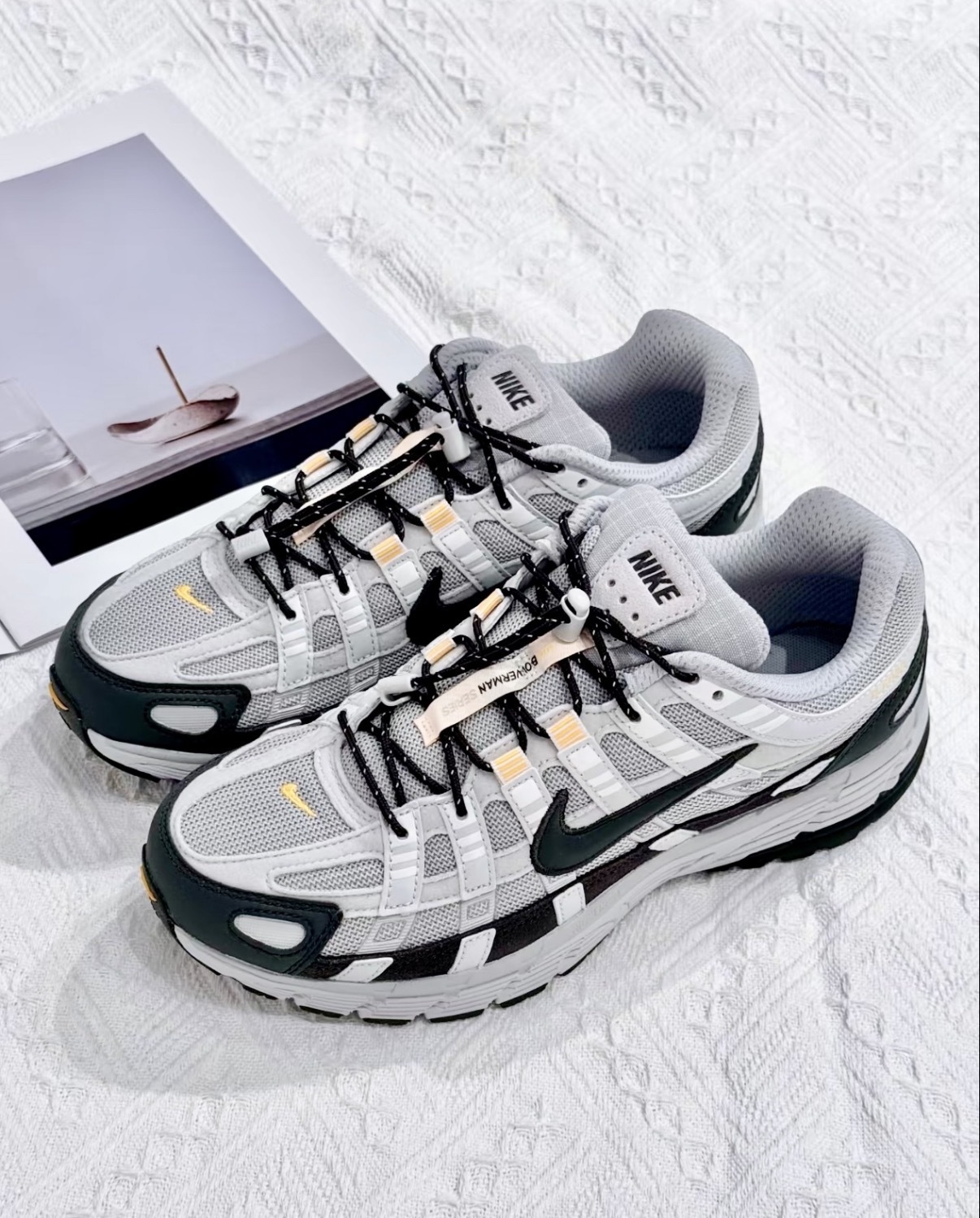 男鞋 NIKE P-6000 霧灰 透氣 緩震 復古 鬆緊束帶 休閒 慢跑鞋【HQ3818-002】PP6