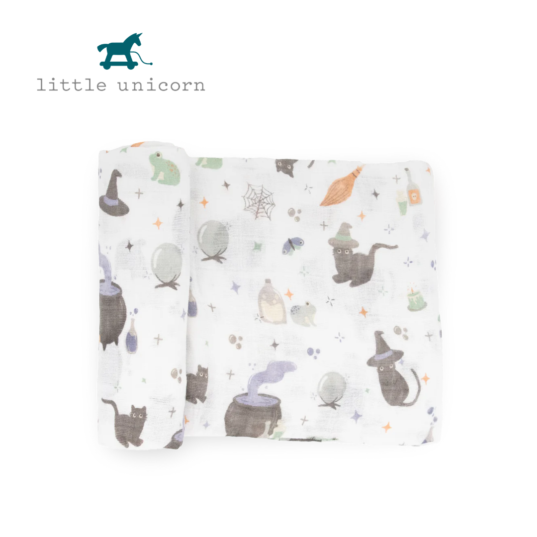 Little Unicorn 純棉紗布巾單入組 (多款可選)