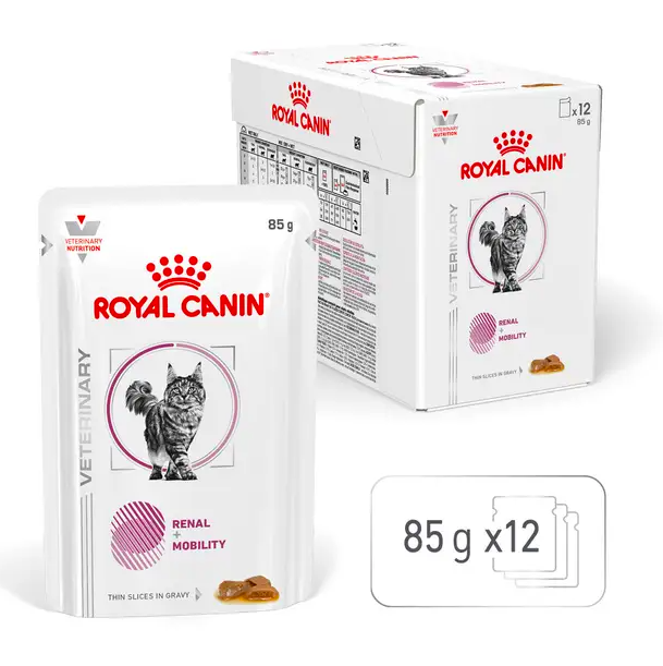 Royal Canin - 處方食品貓腎臟 +關節濕糧(85G x 12Pouch )4111500