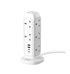 Momax 1-Plug PD35W 2A2C 11位拖板(白色) US11AUKW