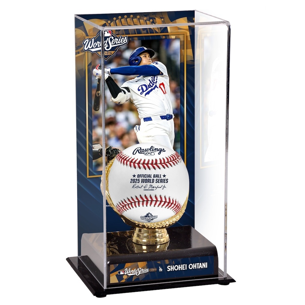 MLB配件 Shohei Ohtani 洛杉磯道奇 大谷翔平 2025 世界冠軍 棒球展示盒 Fanatics Authentic 壓克力盒 全新 不含棒球