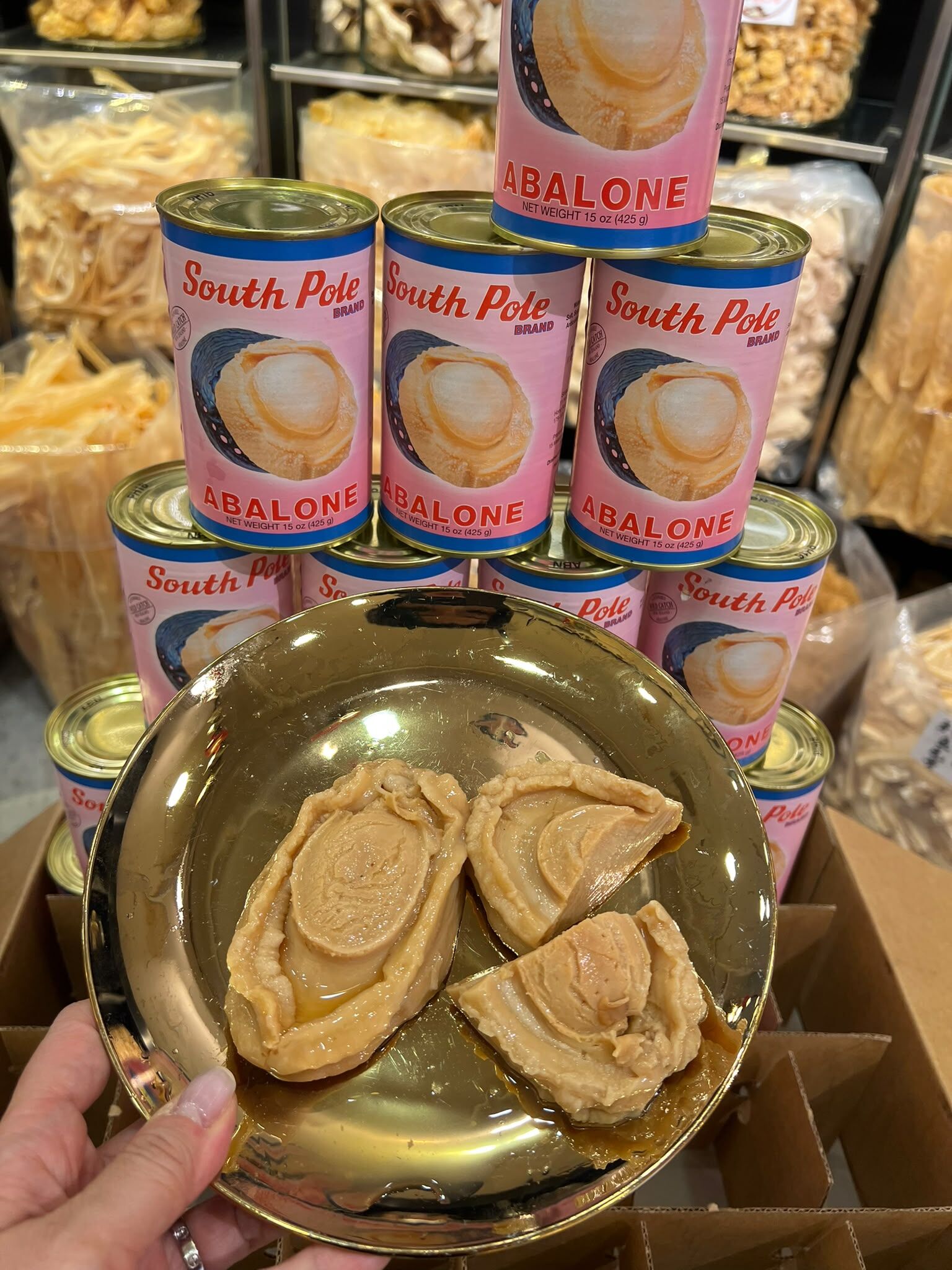紐西蘭鮑魚-2 頭(罐)450克