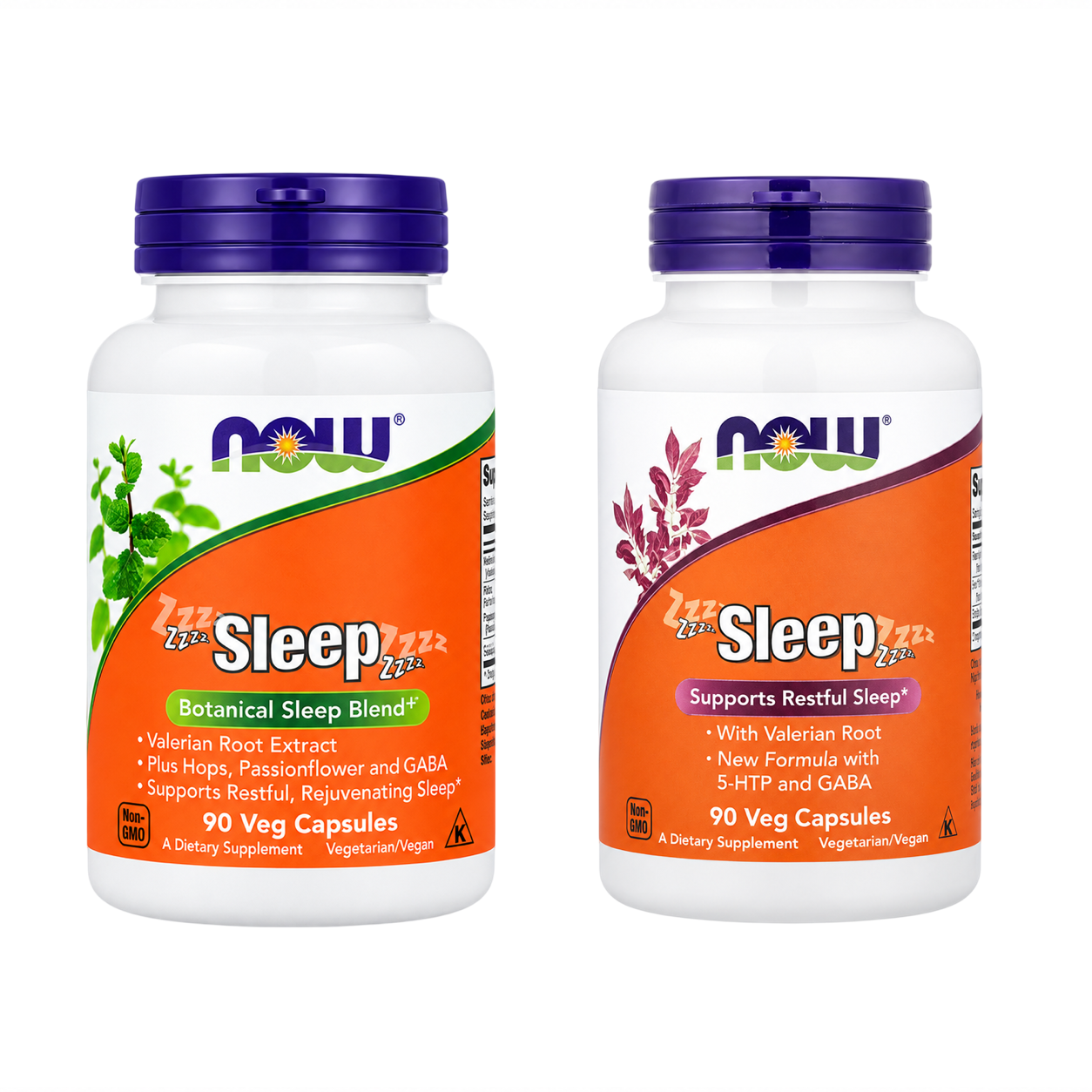 【iHerb】NOW Foods Sleep 睡眠植物配方 纈草5-HTP GABA