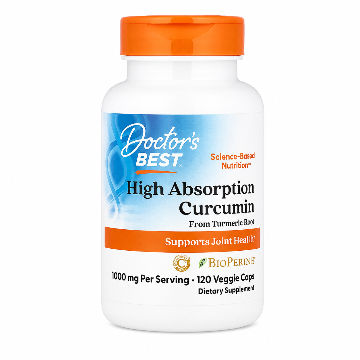 【iHerb】Doctor's Best 高吸收 薑黃素 1000mg 120片