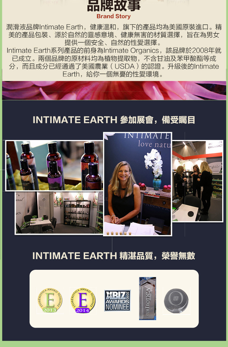 Intimate Earth  菸鹼酸 + 生薑 陰莖刺激凝膠