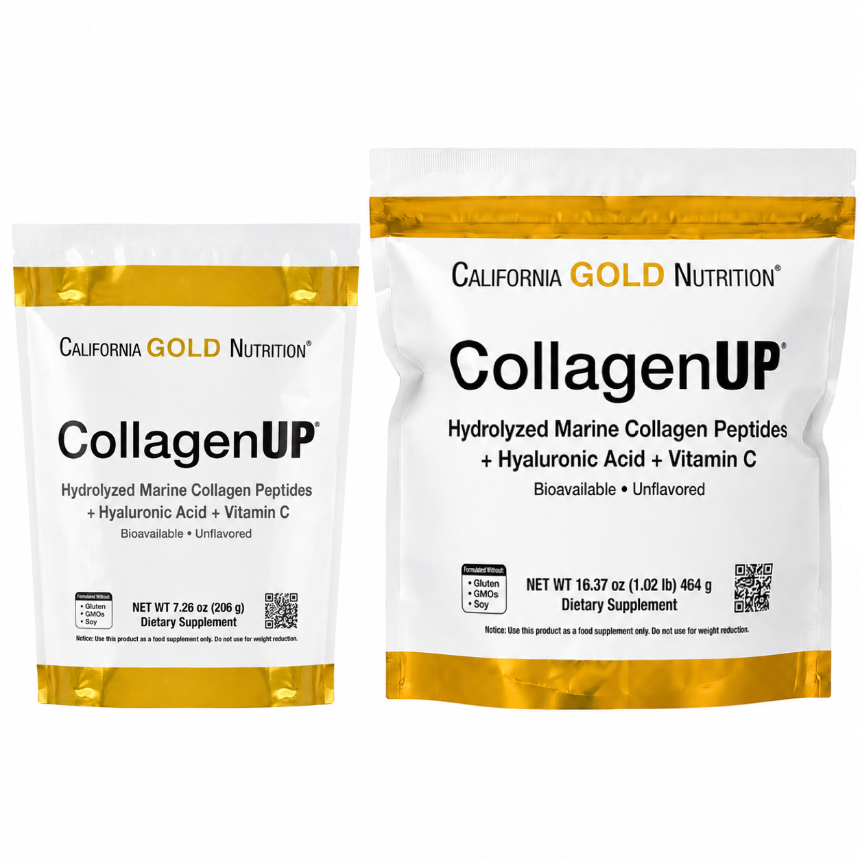 【iHerb】Califomia Gold Nutrition CollagenUP 水解 膠原蛋白肽+玻尿酸和維生素C