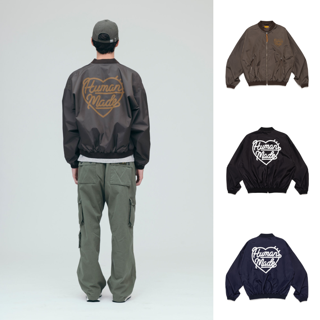 預購┃HUMAN MADE NYLON BLOUSON 愛心 尼龍 外套