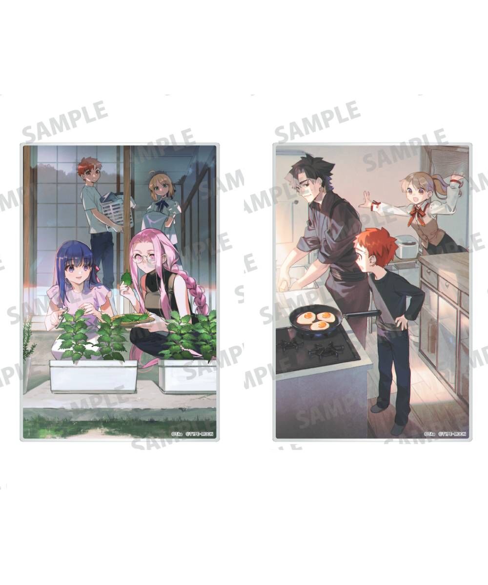預購-「衛宮家今天的餐桌風景」壓克力板 系列【日本進口精品】