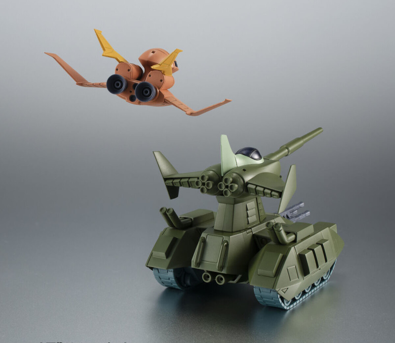萬代 ROBOT魂 MS-06FS 卡爾瑪專用薩克Ⅱ＆馬傑拉戰車 地球降落作戰套裝(ver. A.N.I.M.E.) 可動完成品