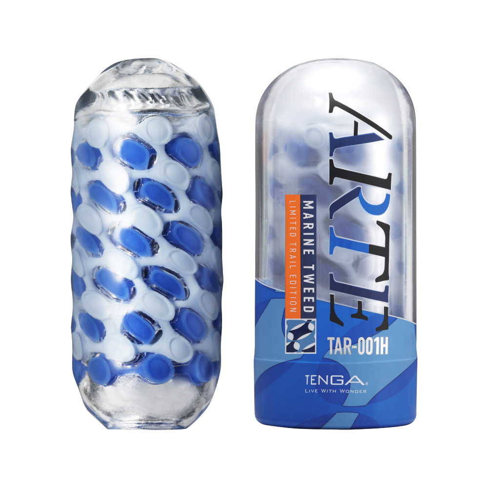 TENGA ARTE 織紋杯 [MARINE TWEED/海洋藍]