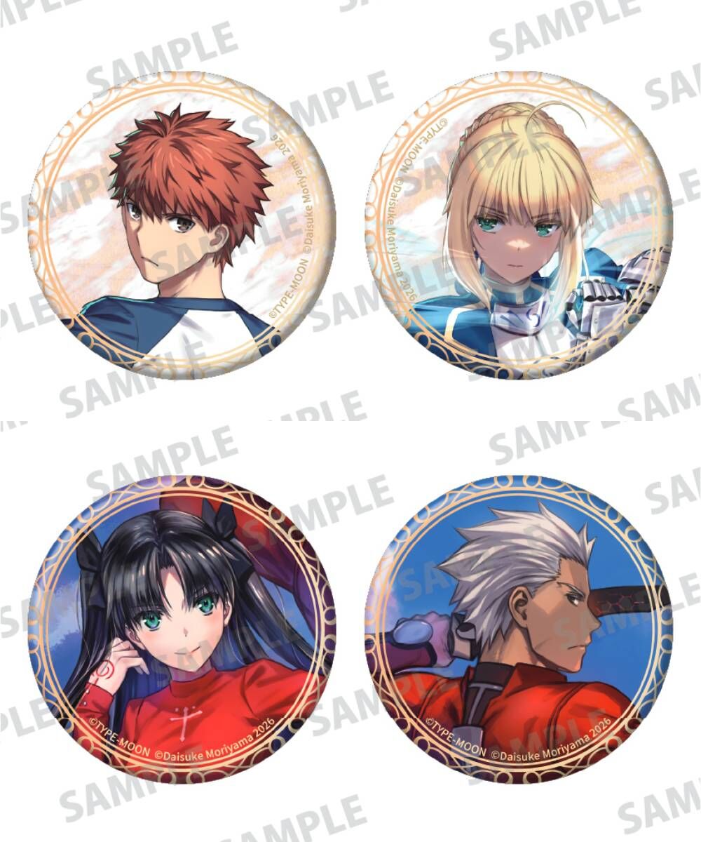 預購-「Fate/stay night［Unlimited Blade Works］」徽章套組 系列【日本進口精品】